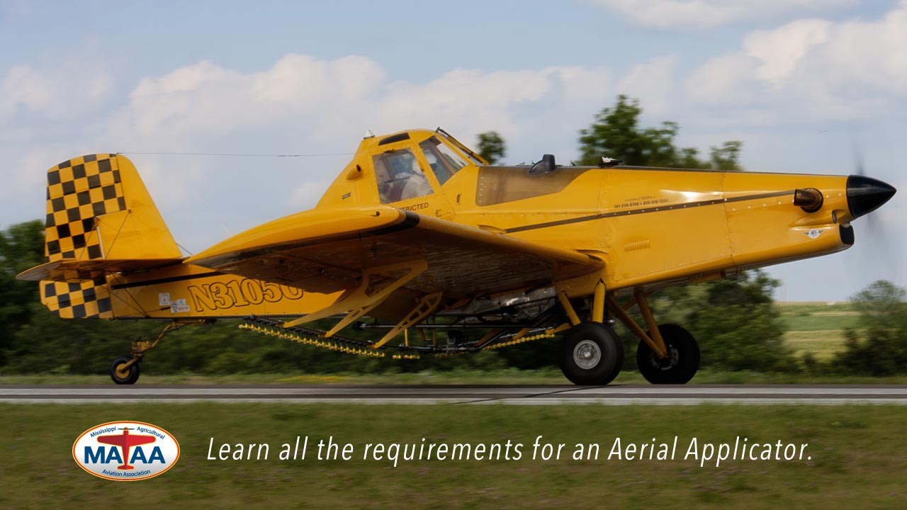 Requirements for Aerial Applicator